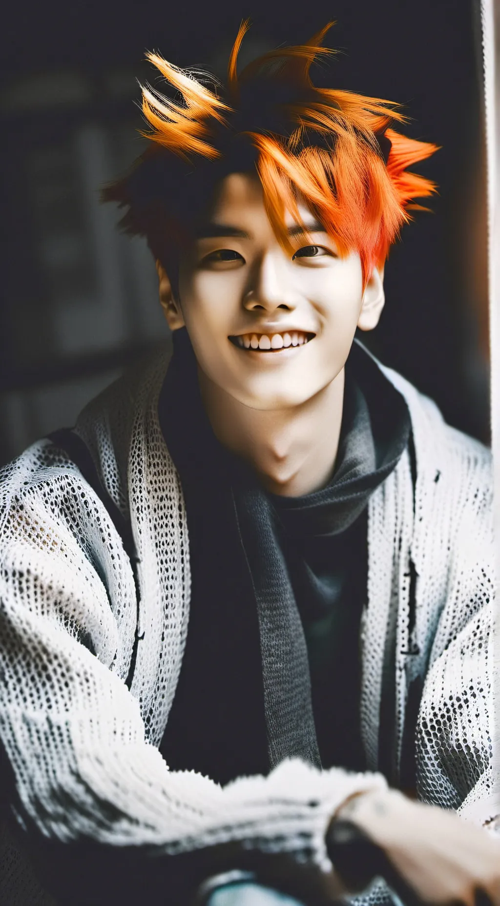 ai character: Blazing Work Buddy background