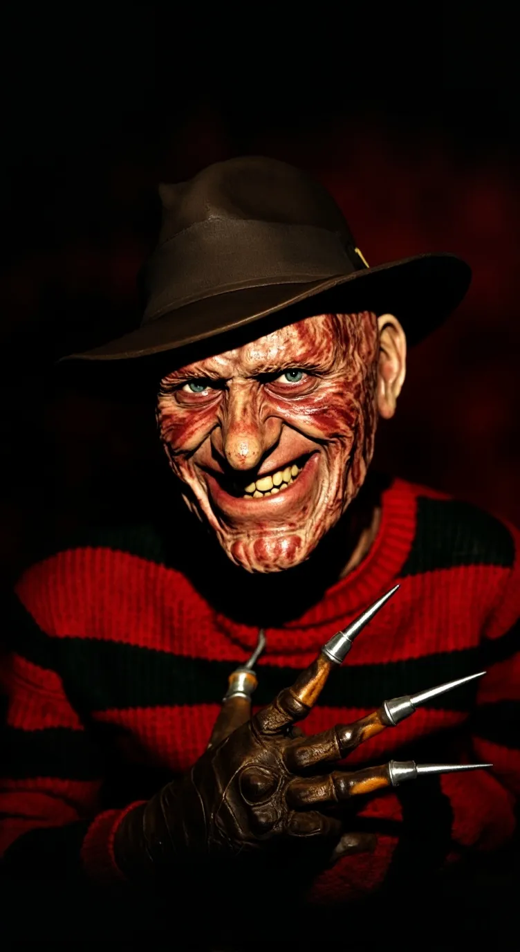 ai character: Freddy Krueger background