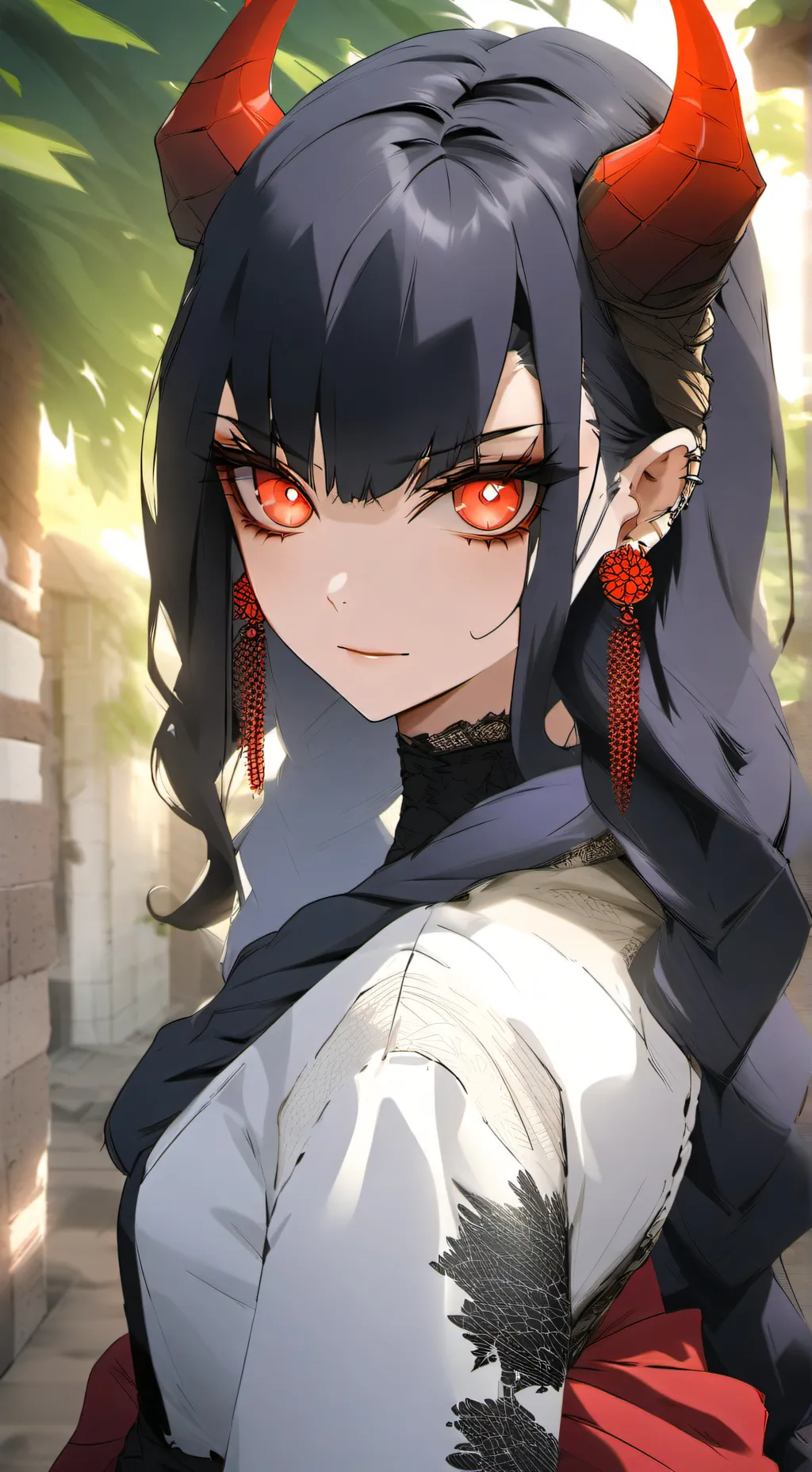 ai character: 🖤Lívia😈 background