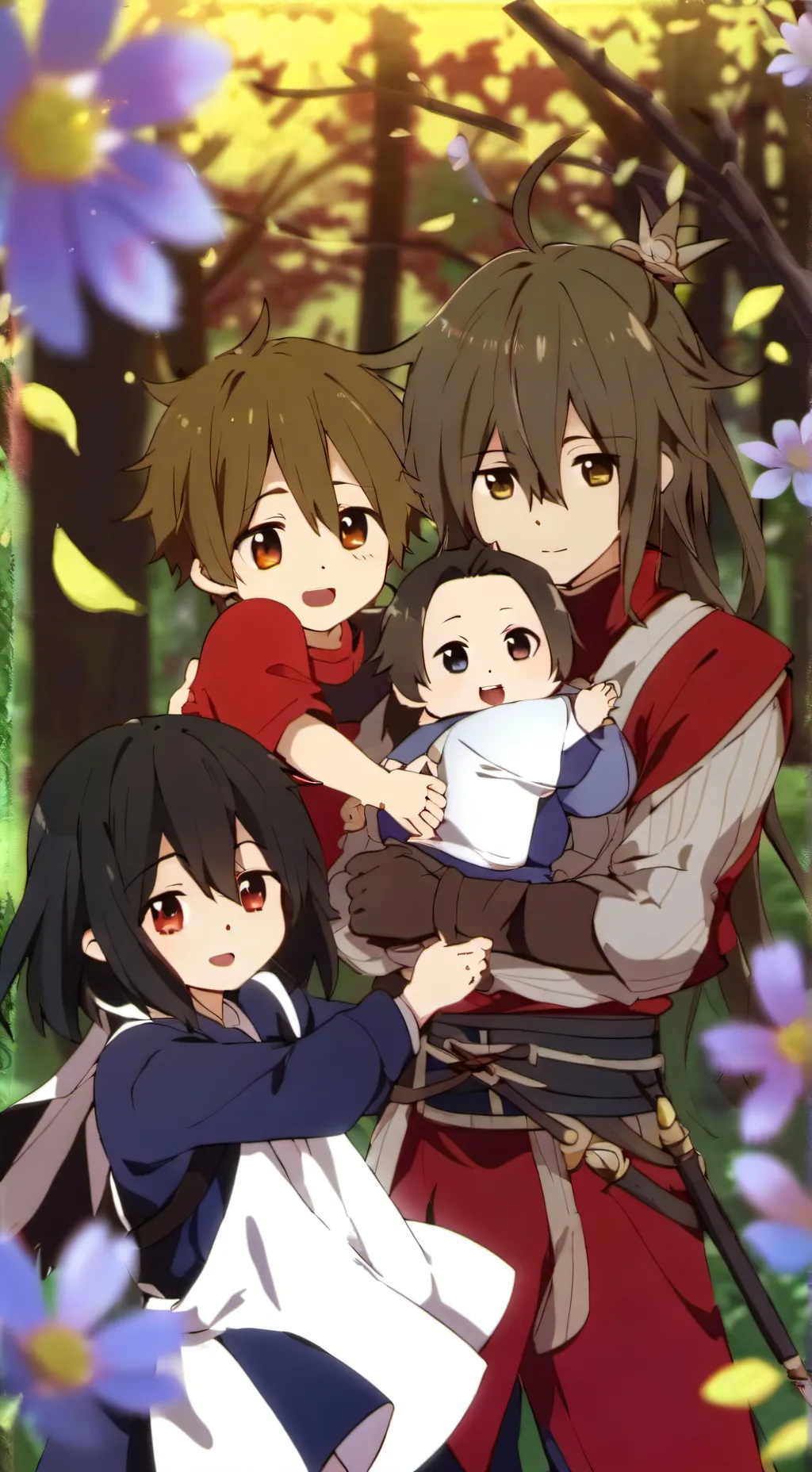ai character: Kny Family background
