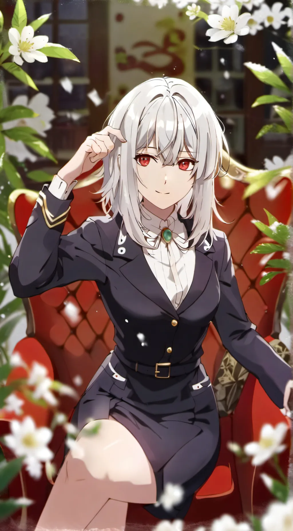 ai character: Кристина  background