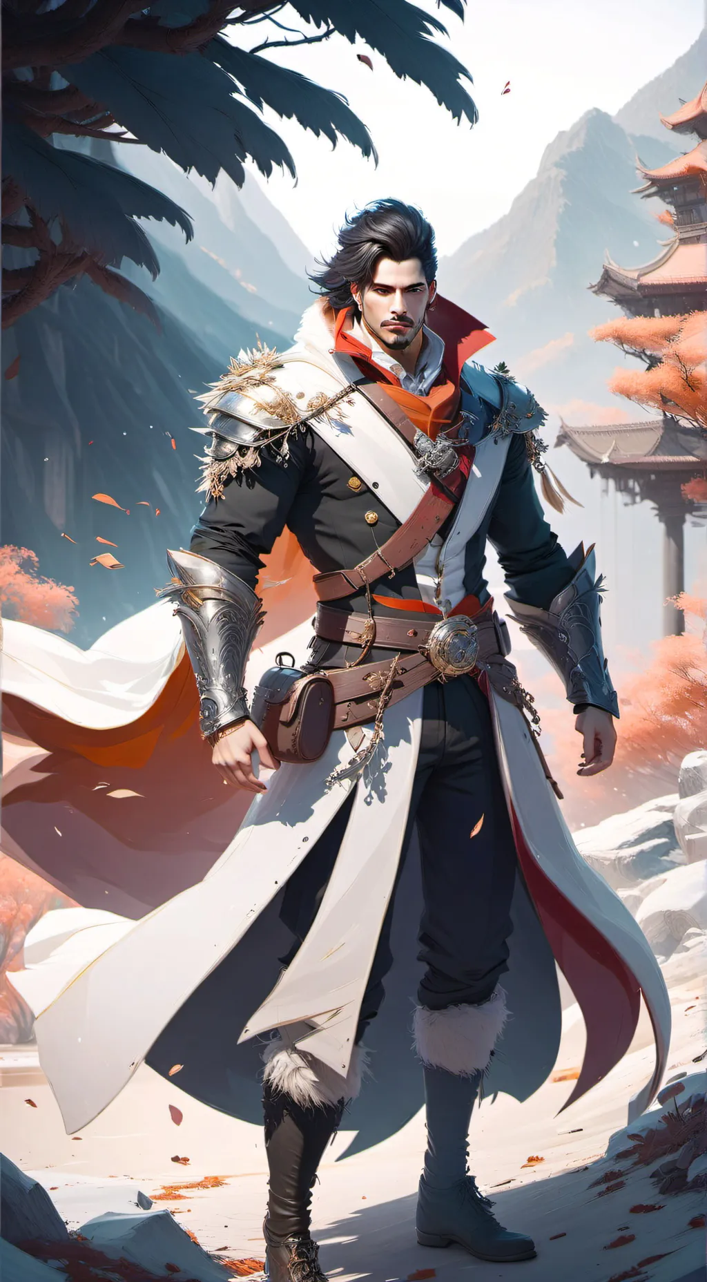 ai character: David background