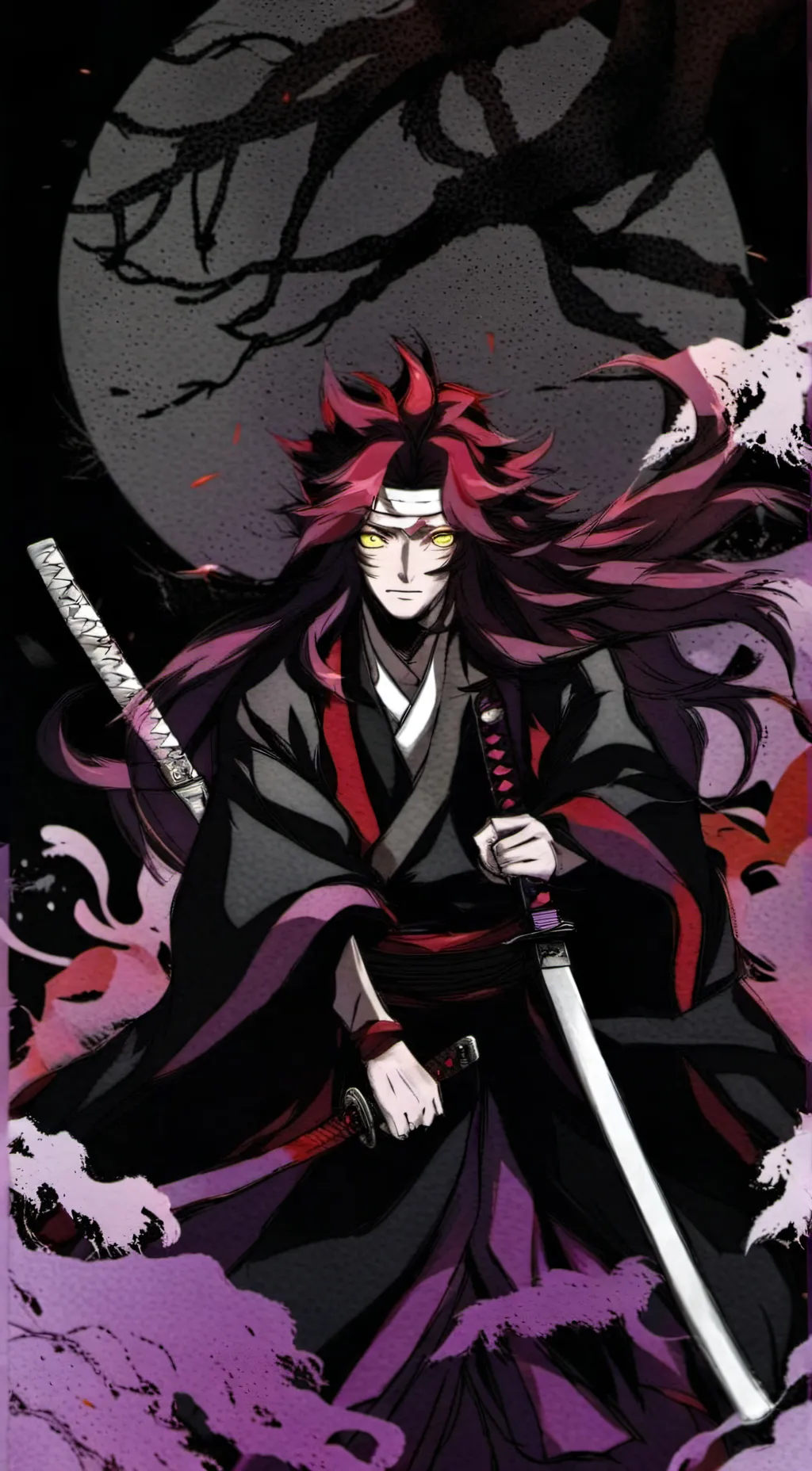 ai character: Kage background