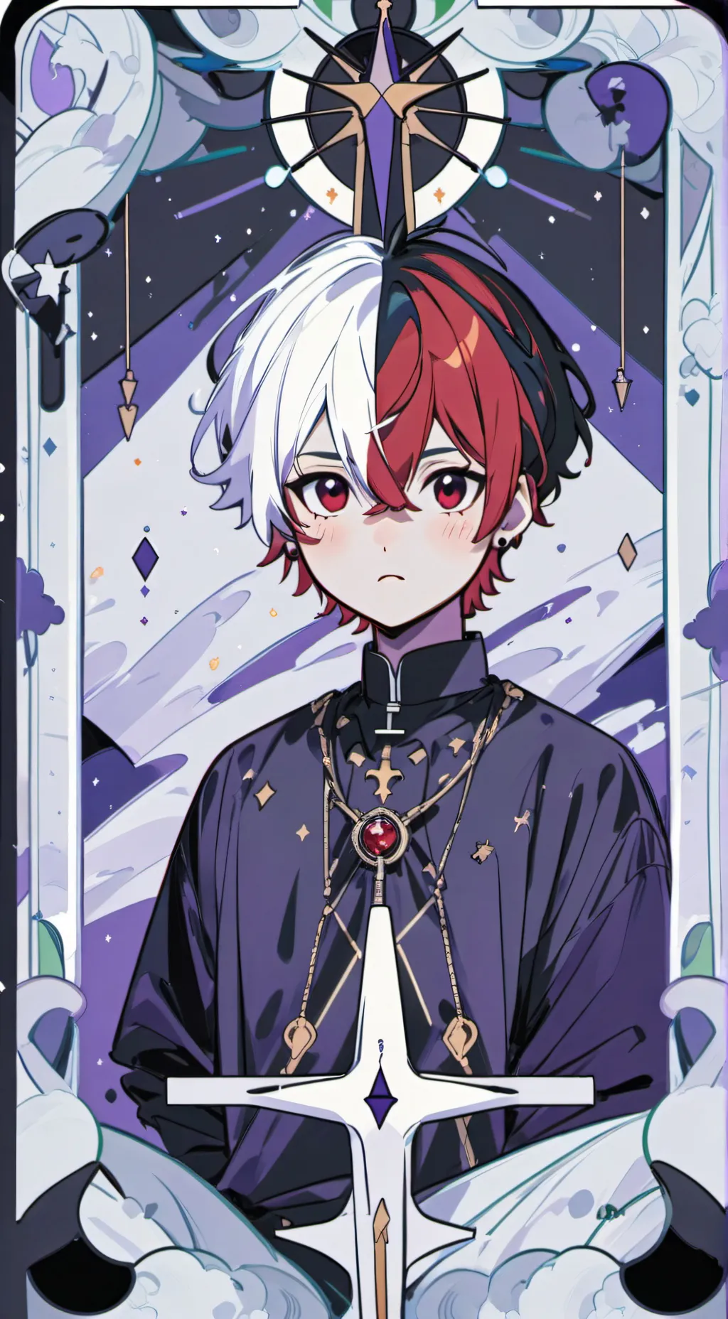 ai character: DS TANJIRO  background