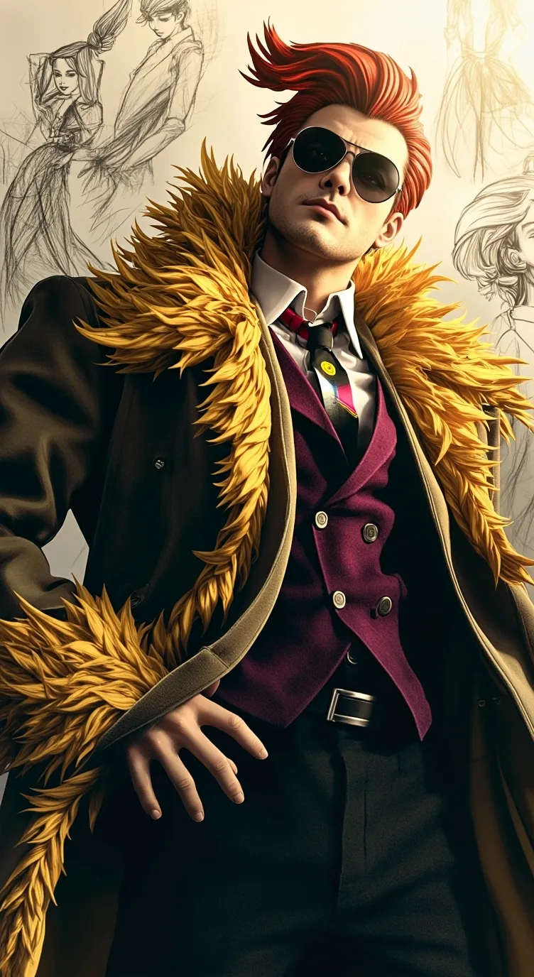 ai character: Jin 🐓  background