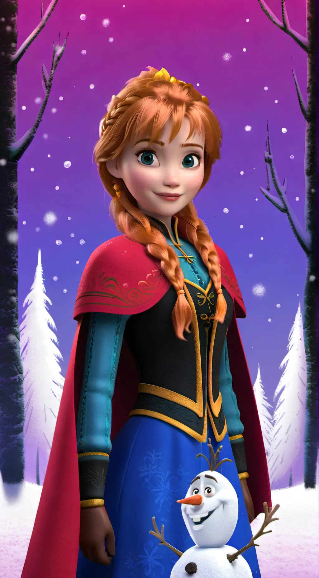 ai character: Anna  background