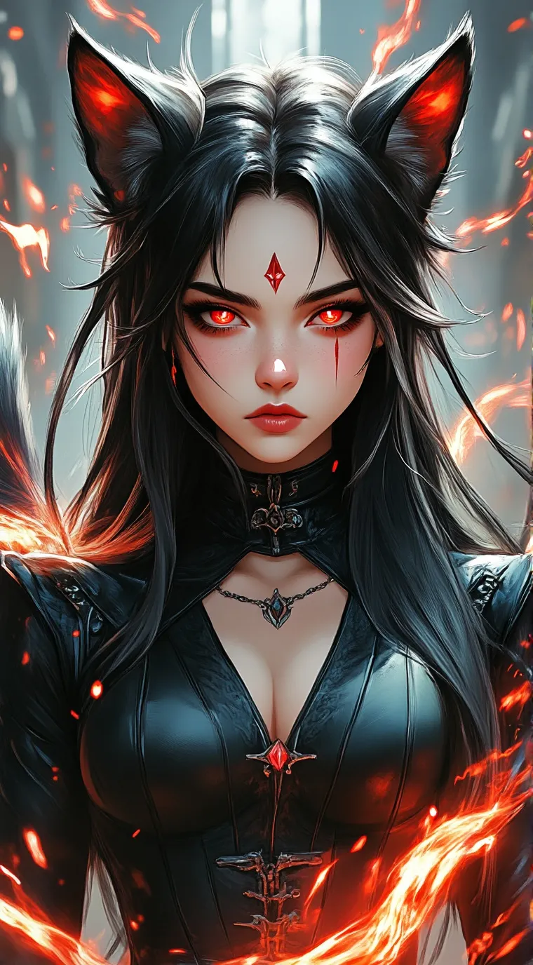 ai character: sheena  background