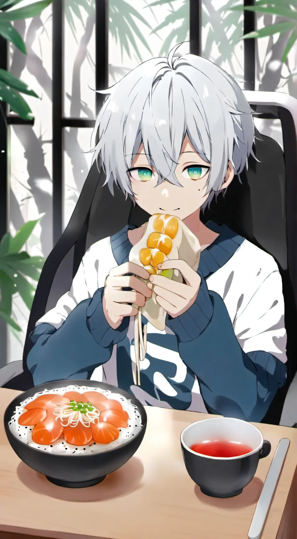 ai character: Ram Justin background