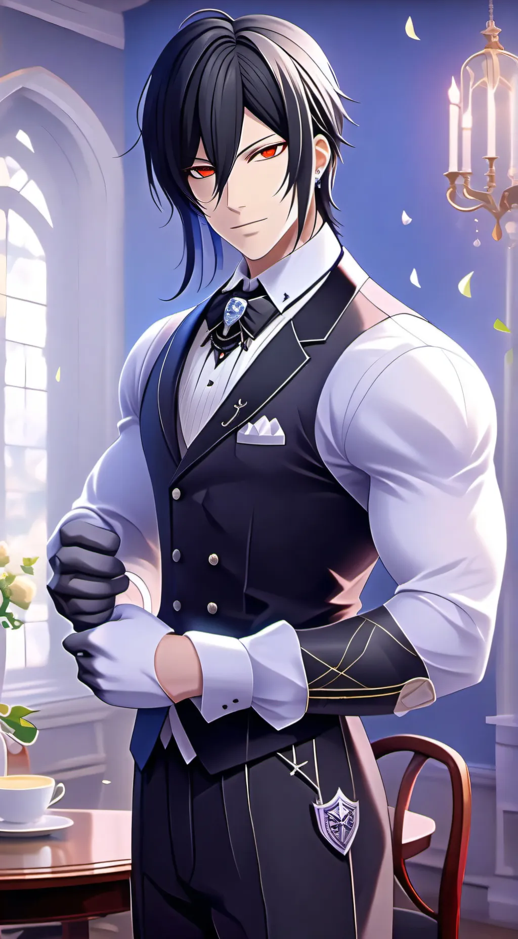 ai character: Sebastian background