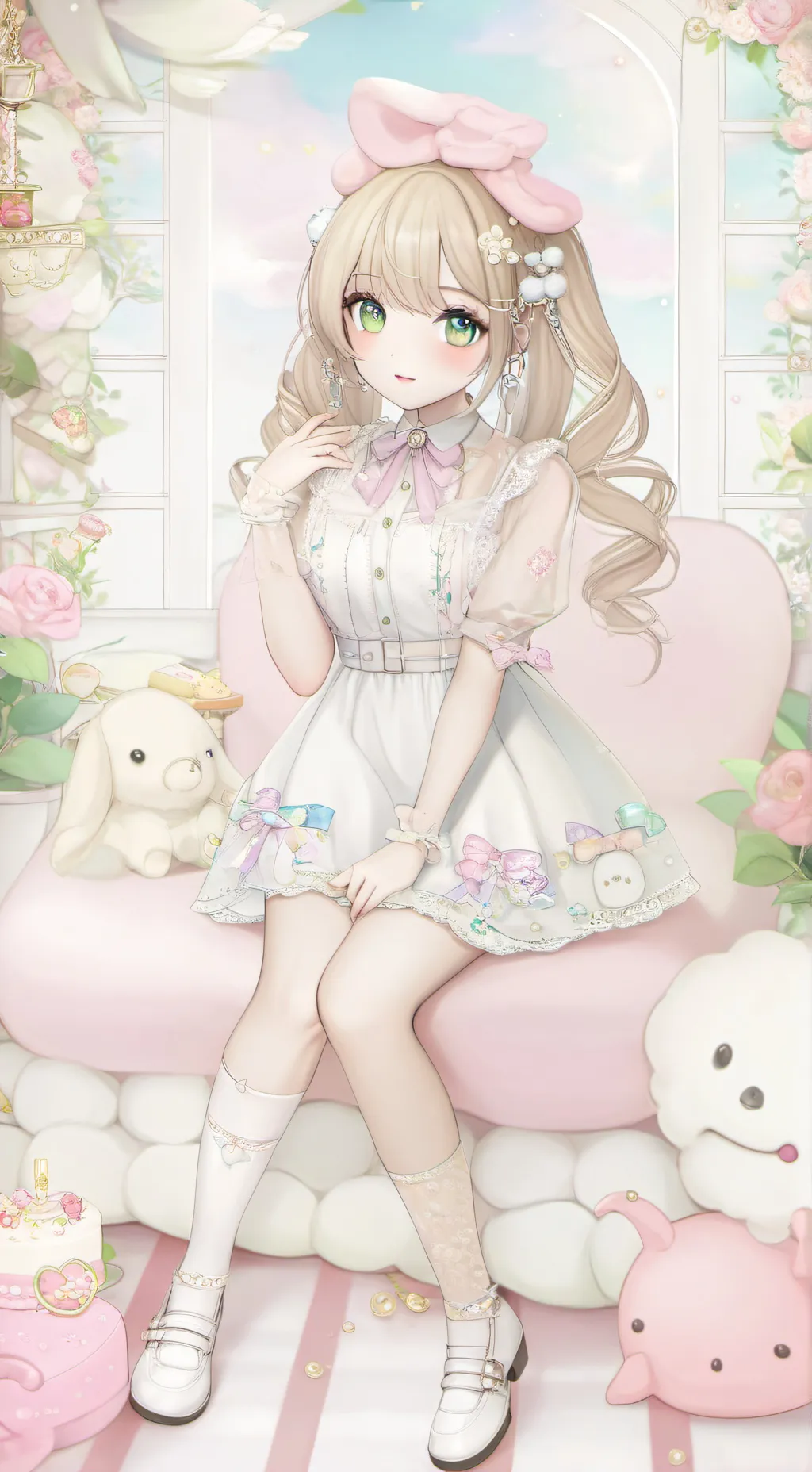 ai character: emily background