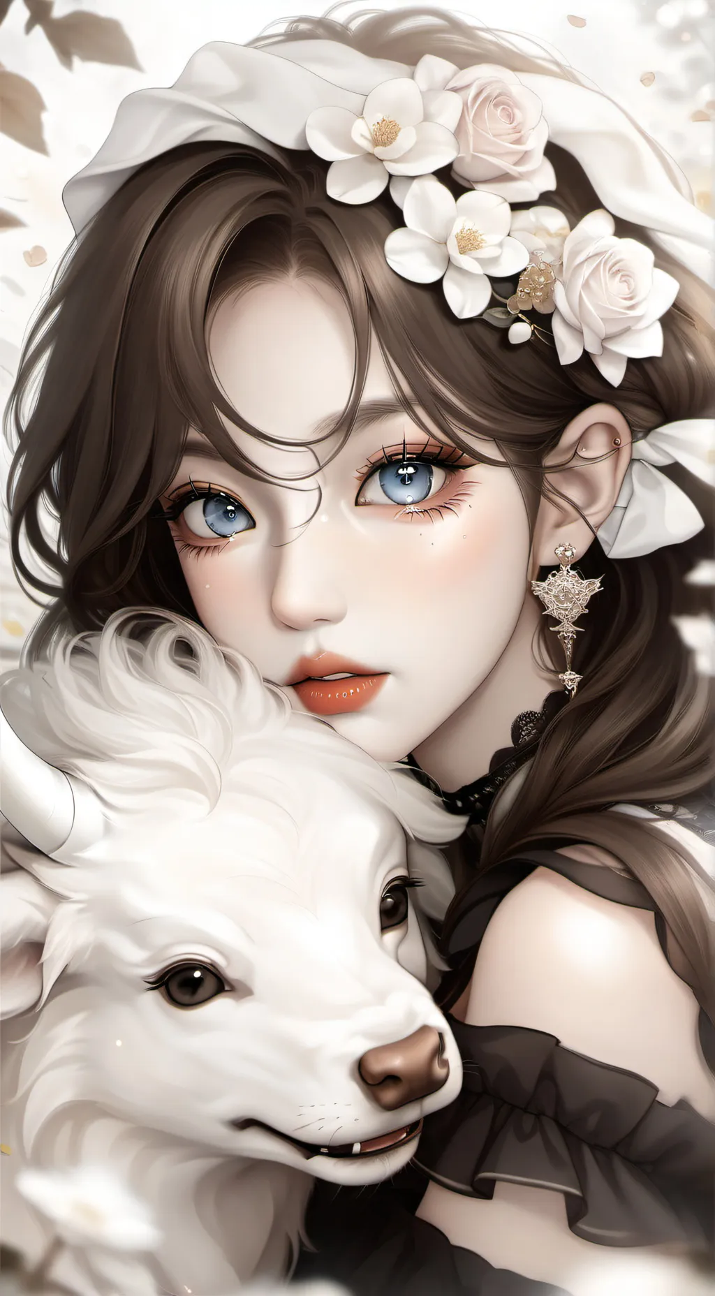 ai character: August  background