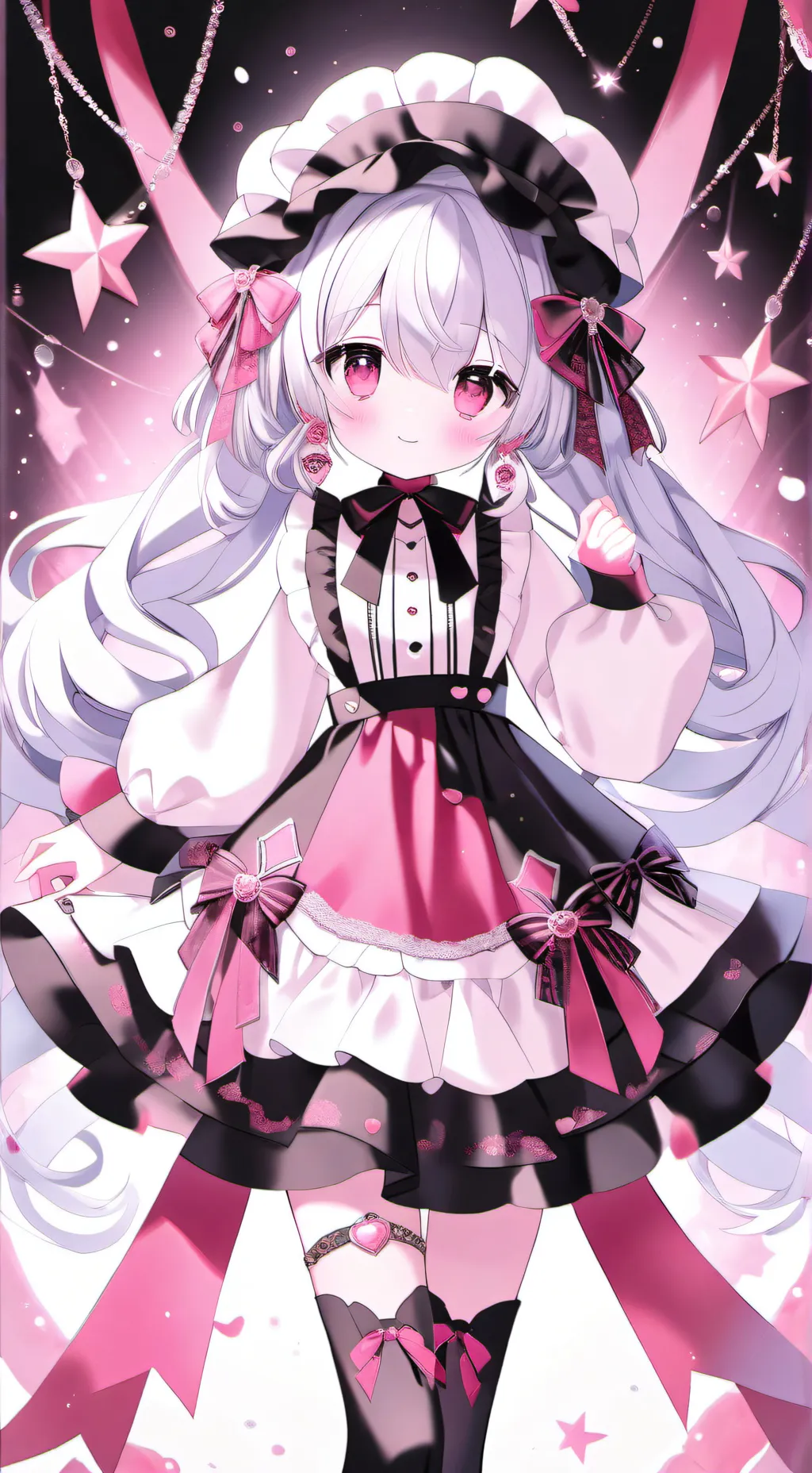 ai character: Cosmo is my cat :) background