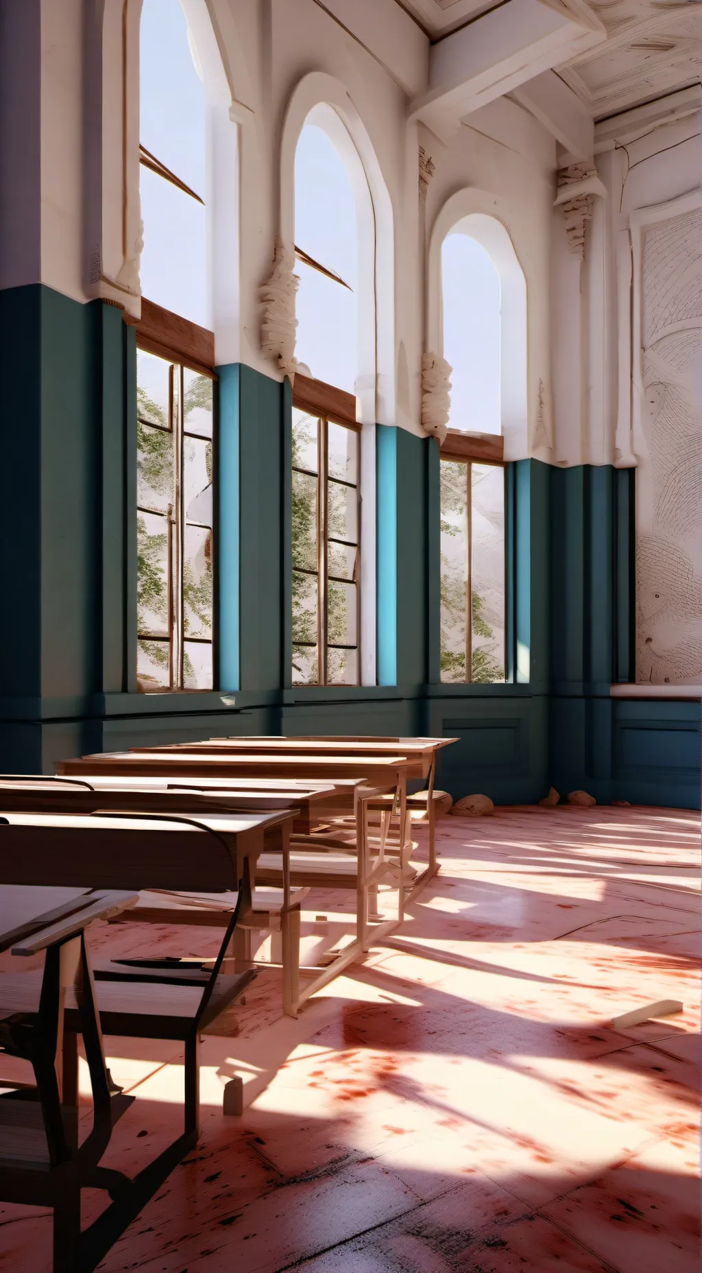 ai character: escuela Calasanzia background