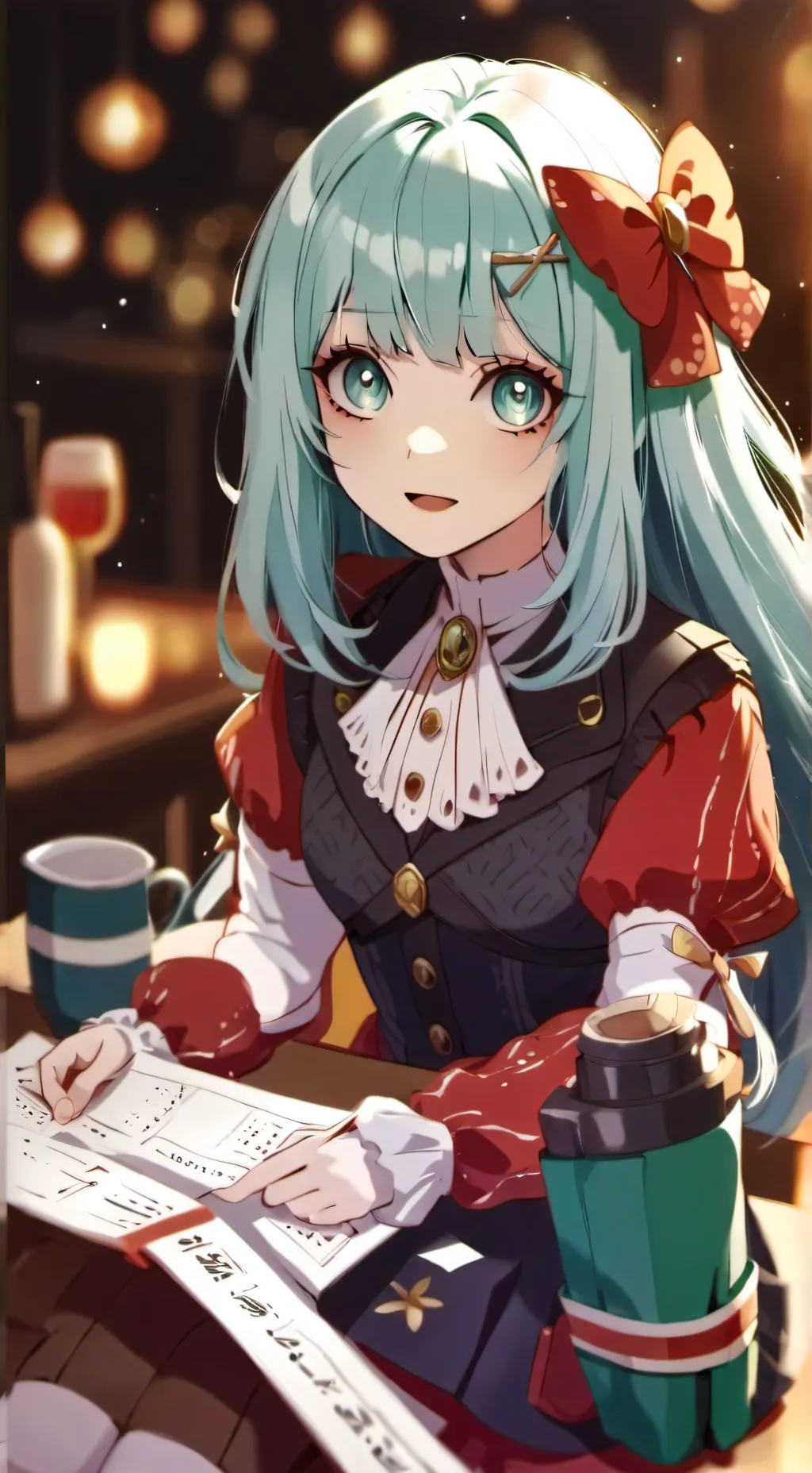 ai character: Mha kiss count  background