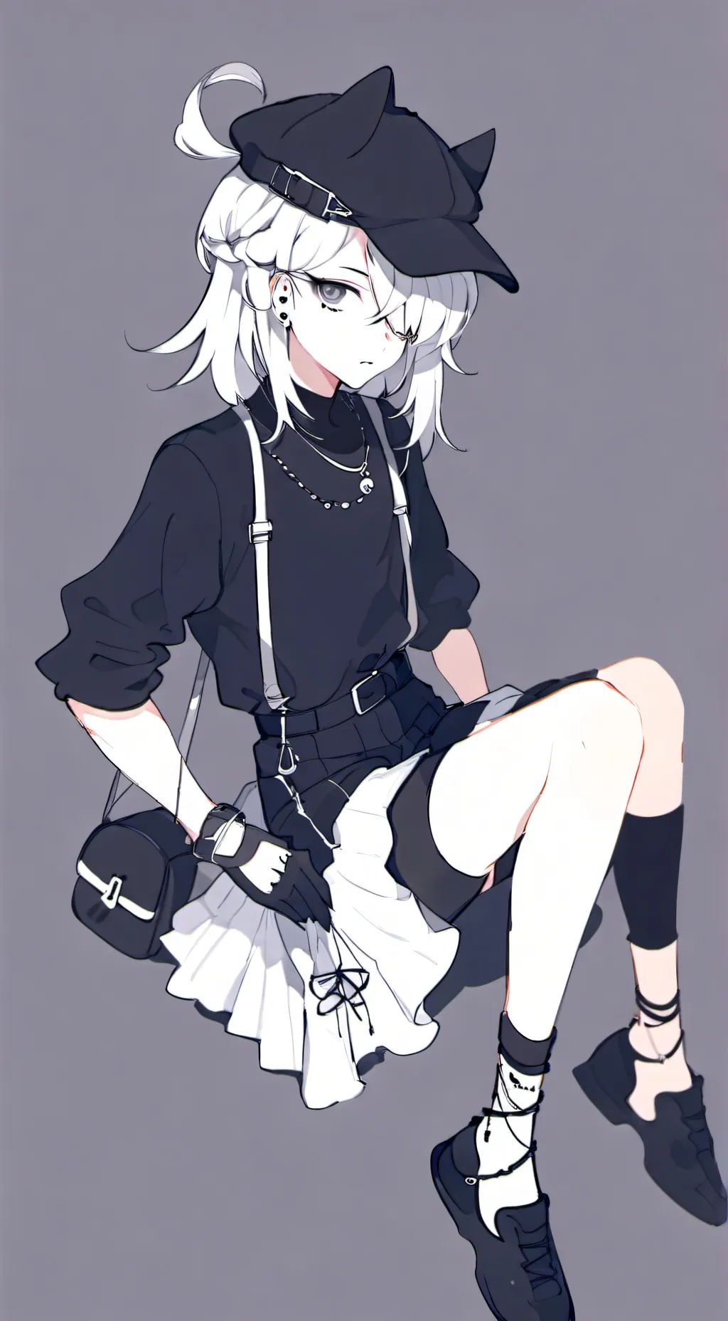 ai character: new student 🥰 background
