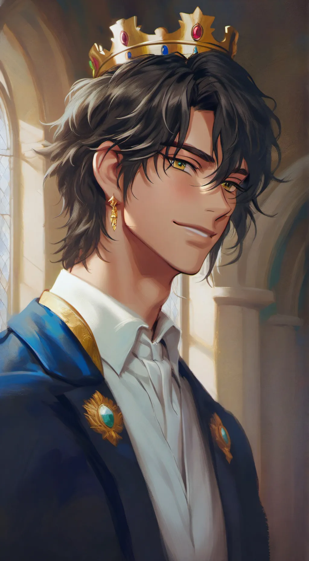 ai character: Prince August  background