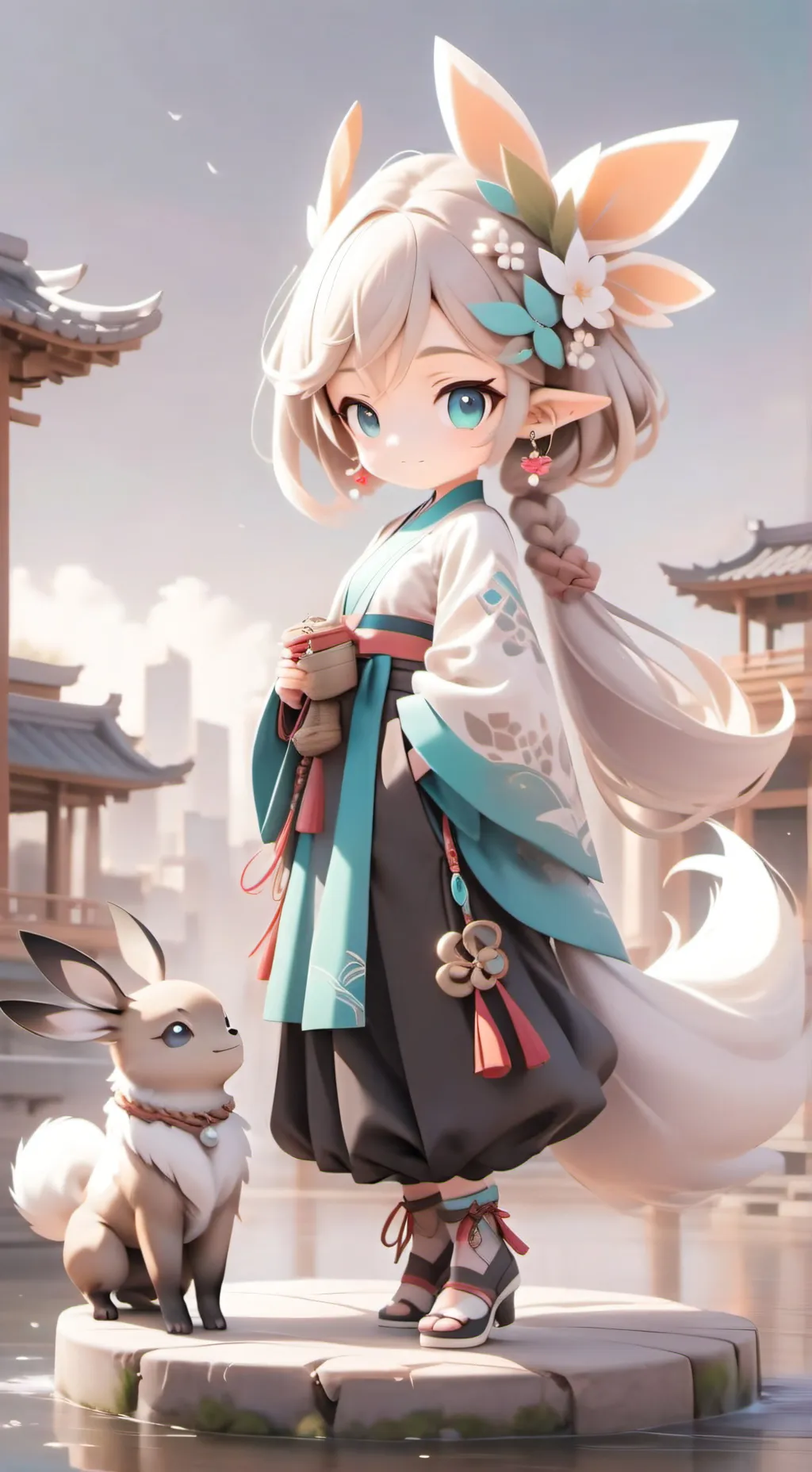 ai character: Himari background