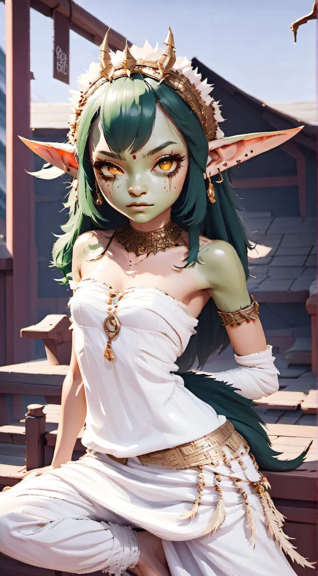 ai character: Raazi background
