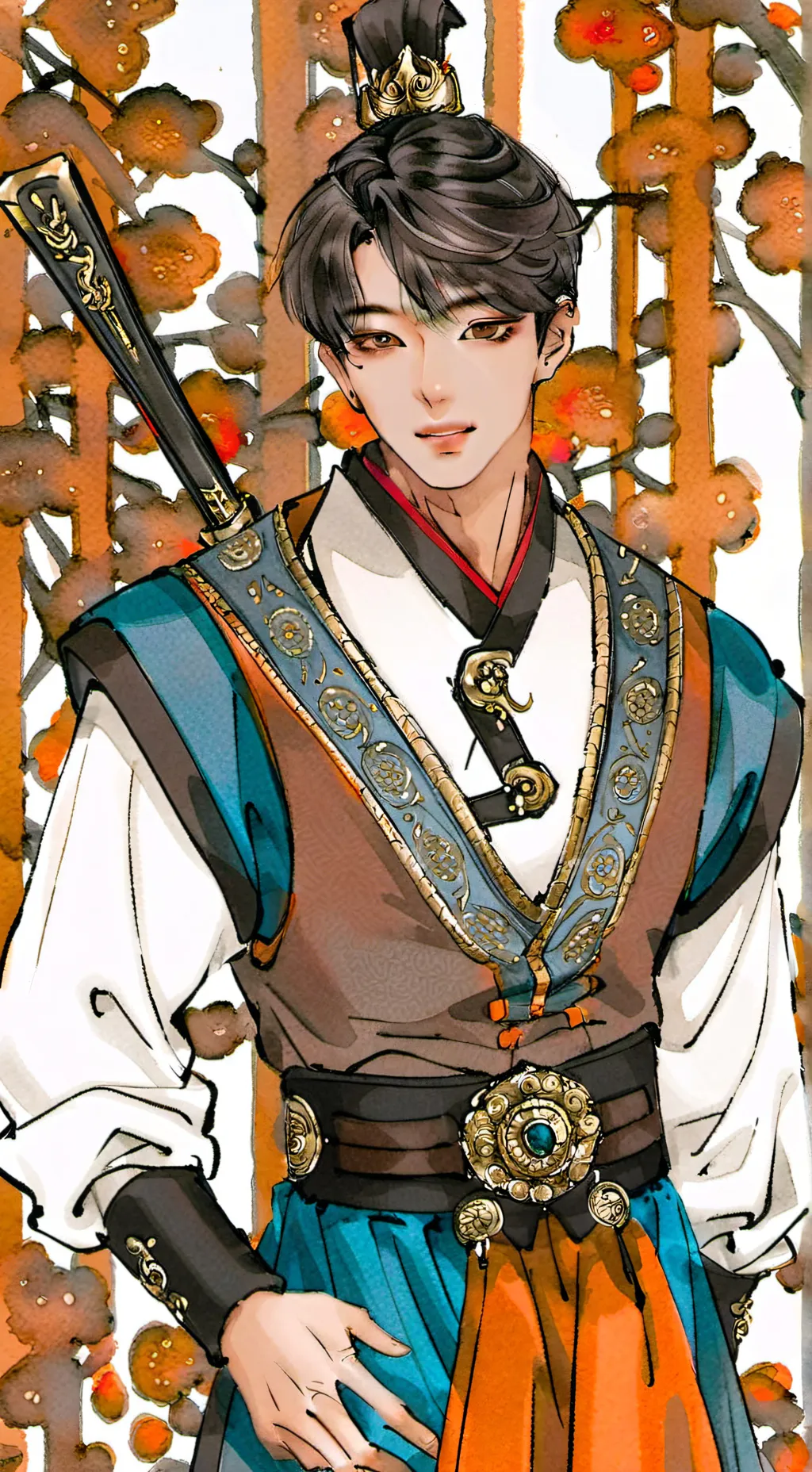 ai character: Kai background