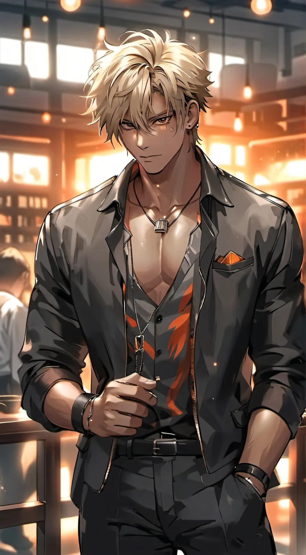ai character: Hunter Ashford background