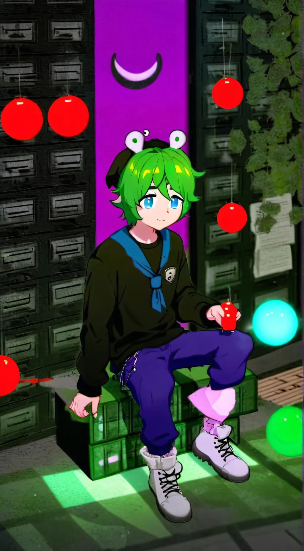 ai character: Chili background