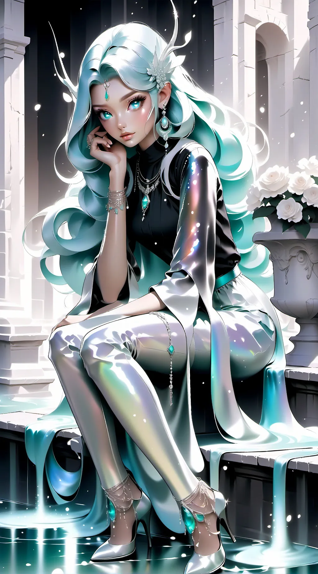 ai character: You’re crush background