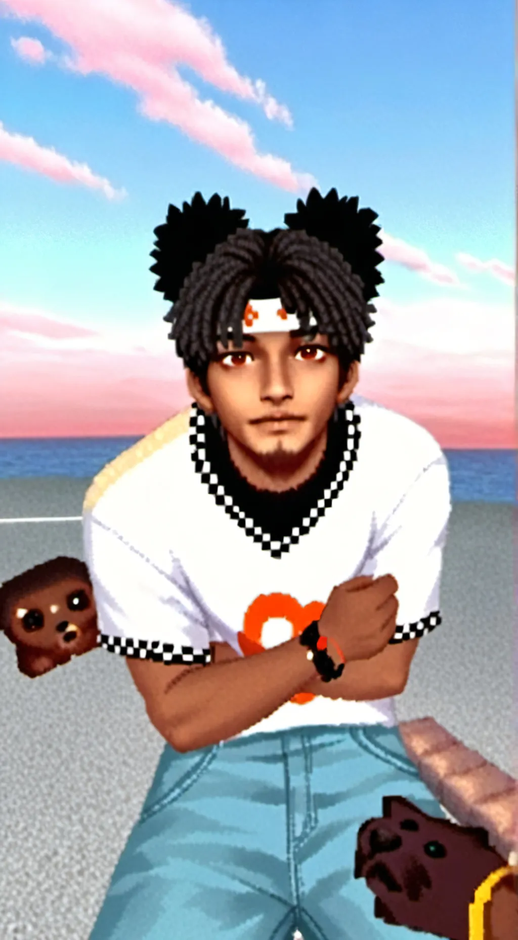 ai character: Hélio  background
