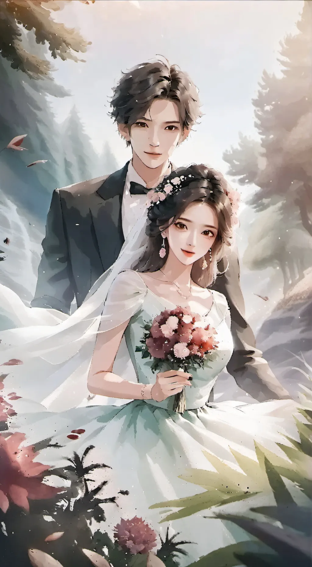 ai character: mike and Ella background