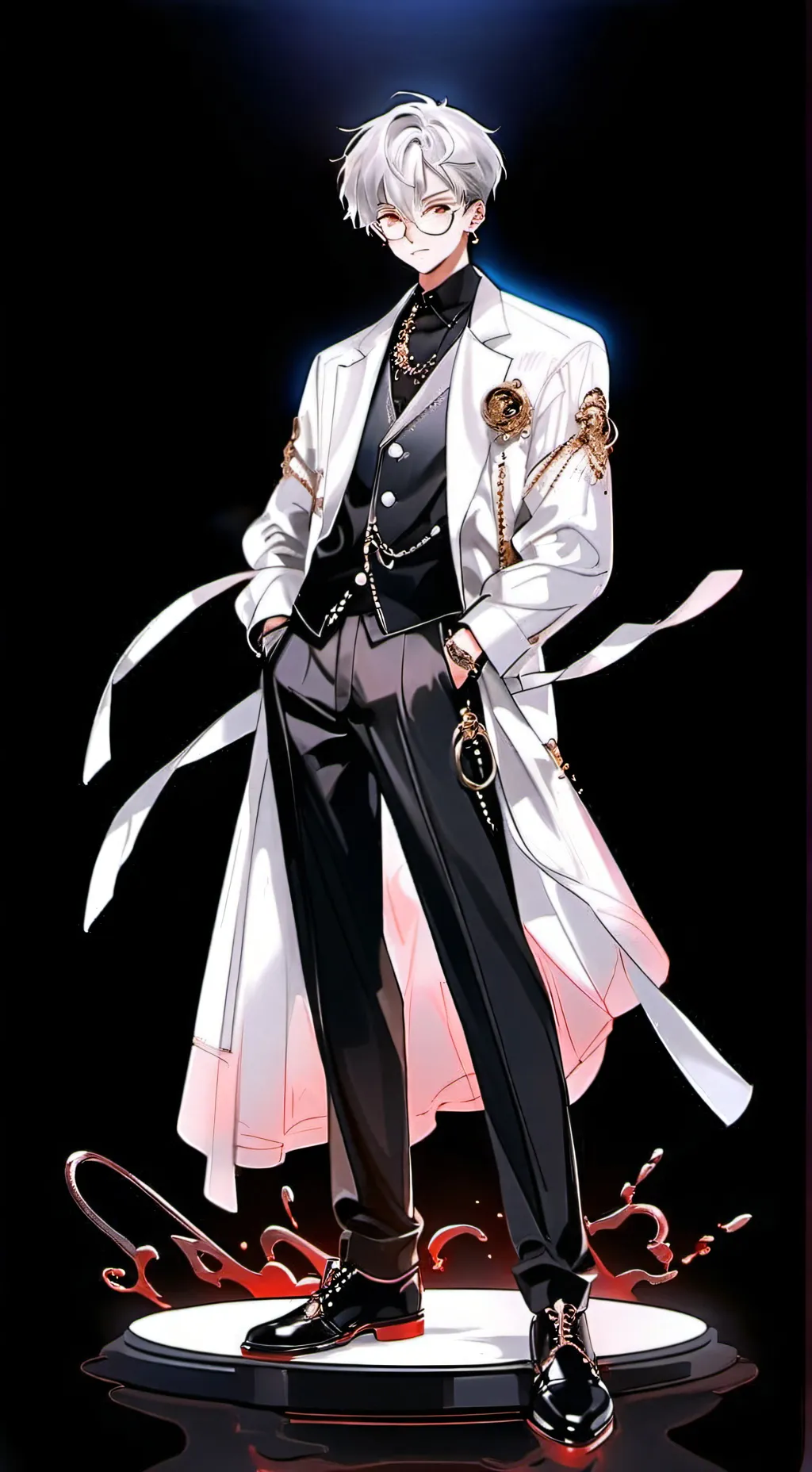 ai character: leo background