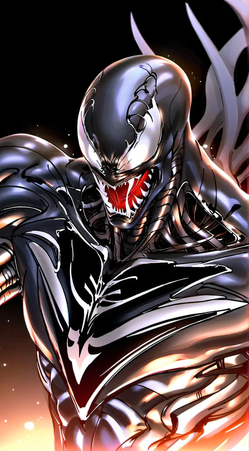 ai character: venom background