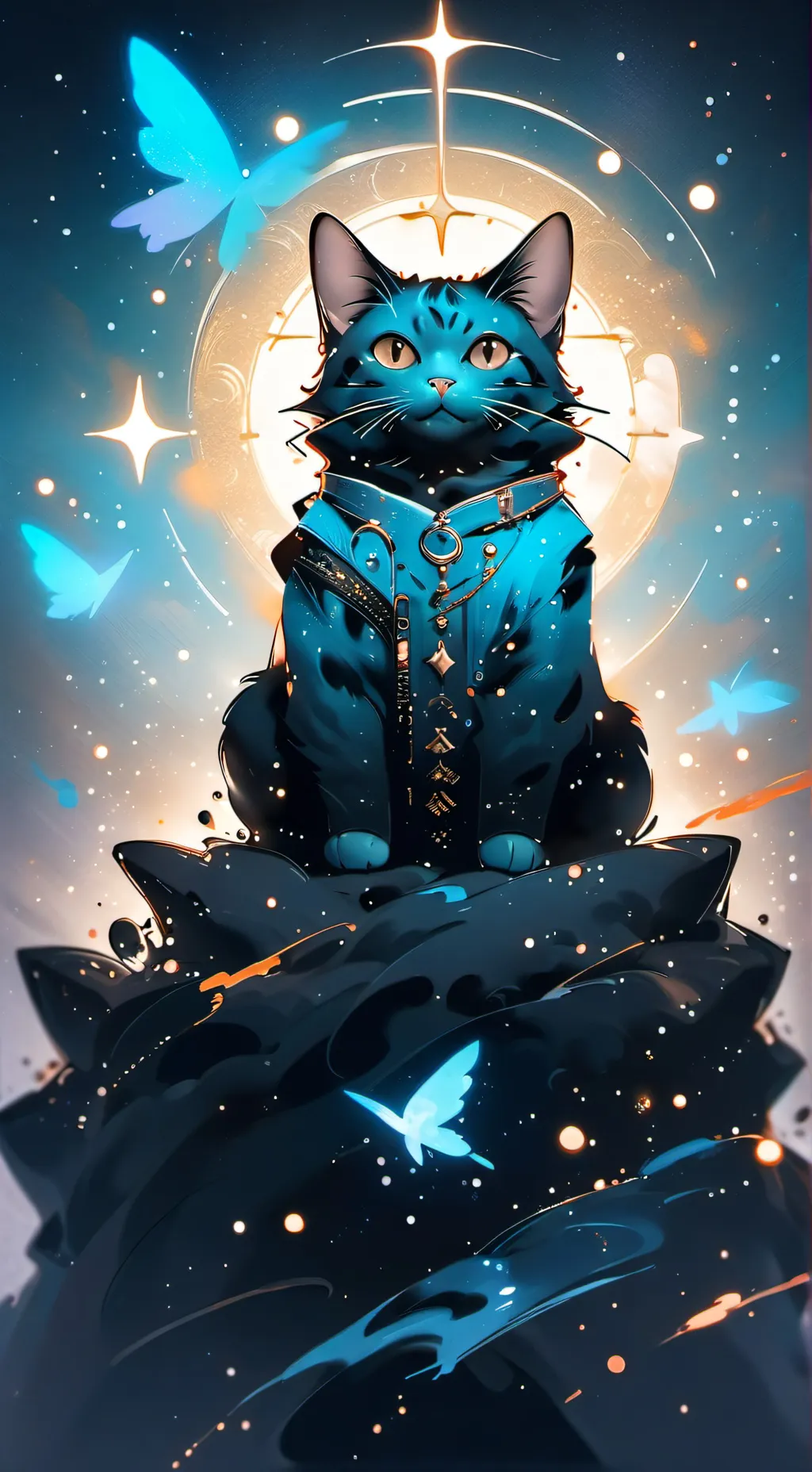 ai character: kitty background