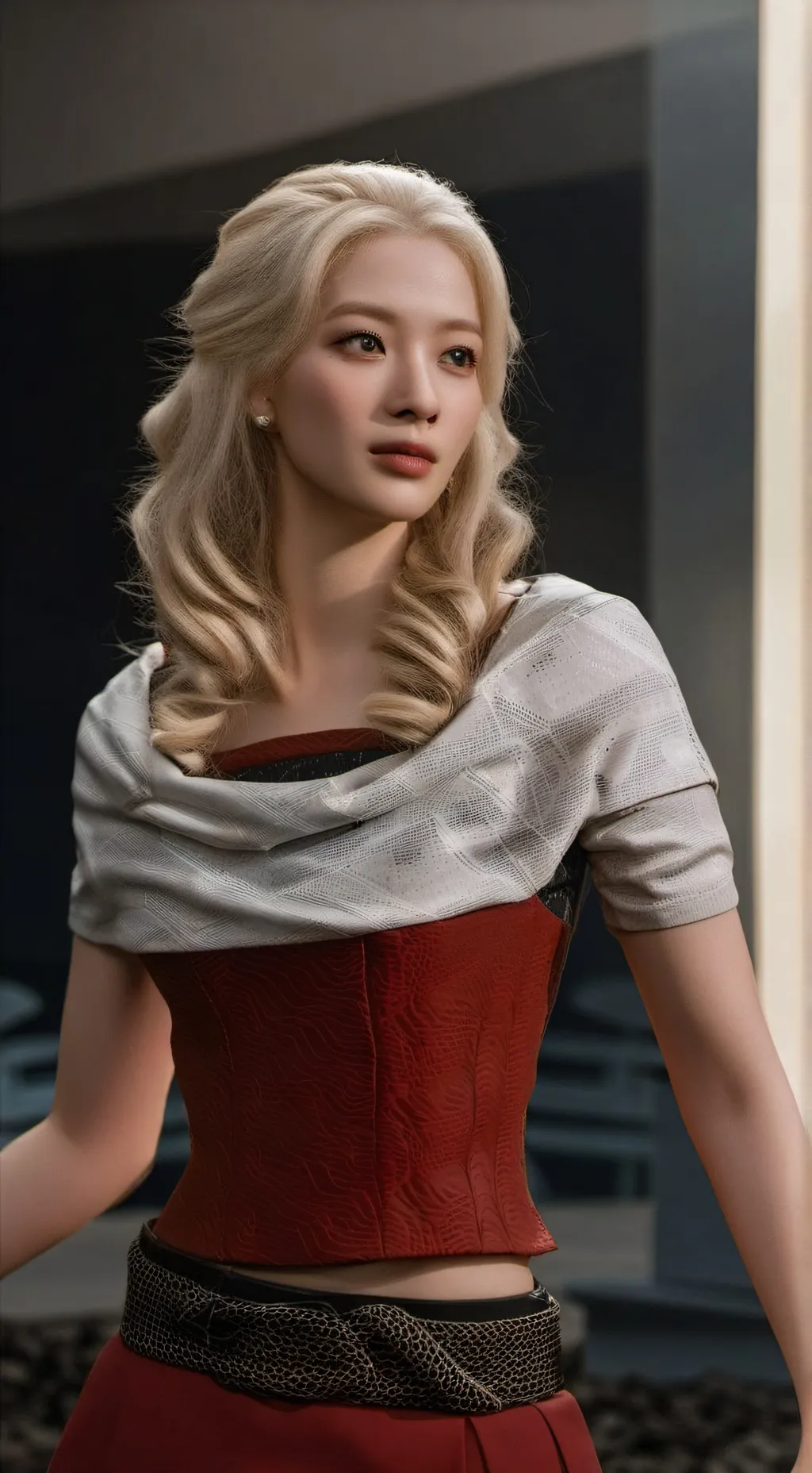 ai character: Lea background