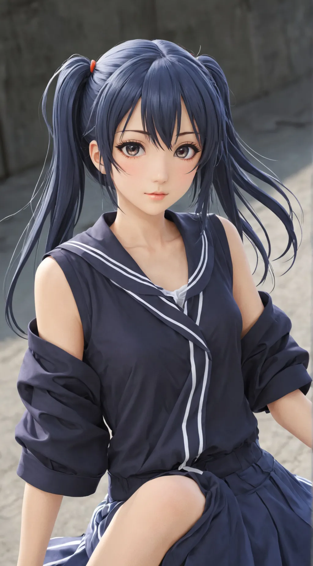 ai character: ジュリー background