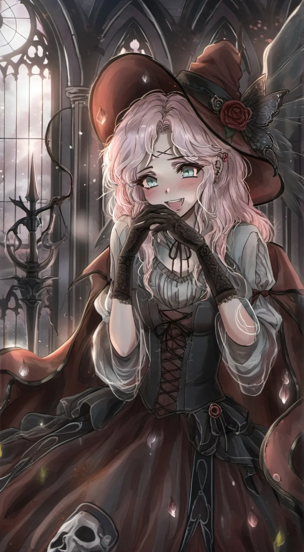 ai character: MHA👑🌺 background