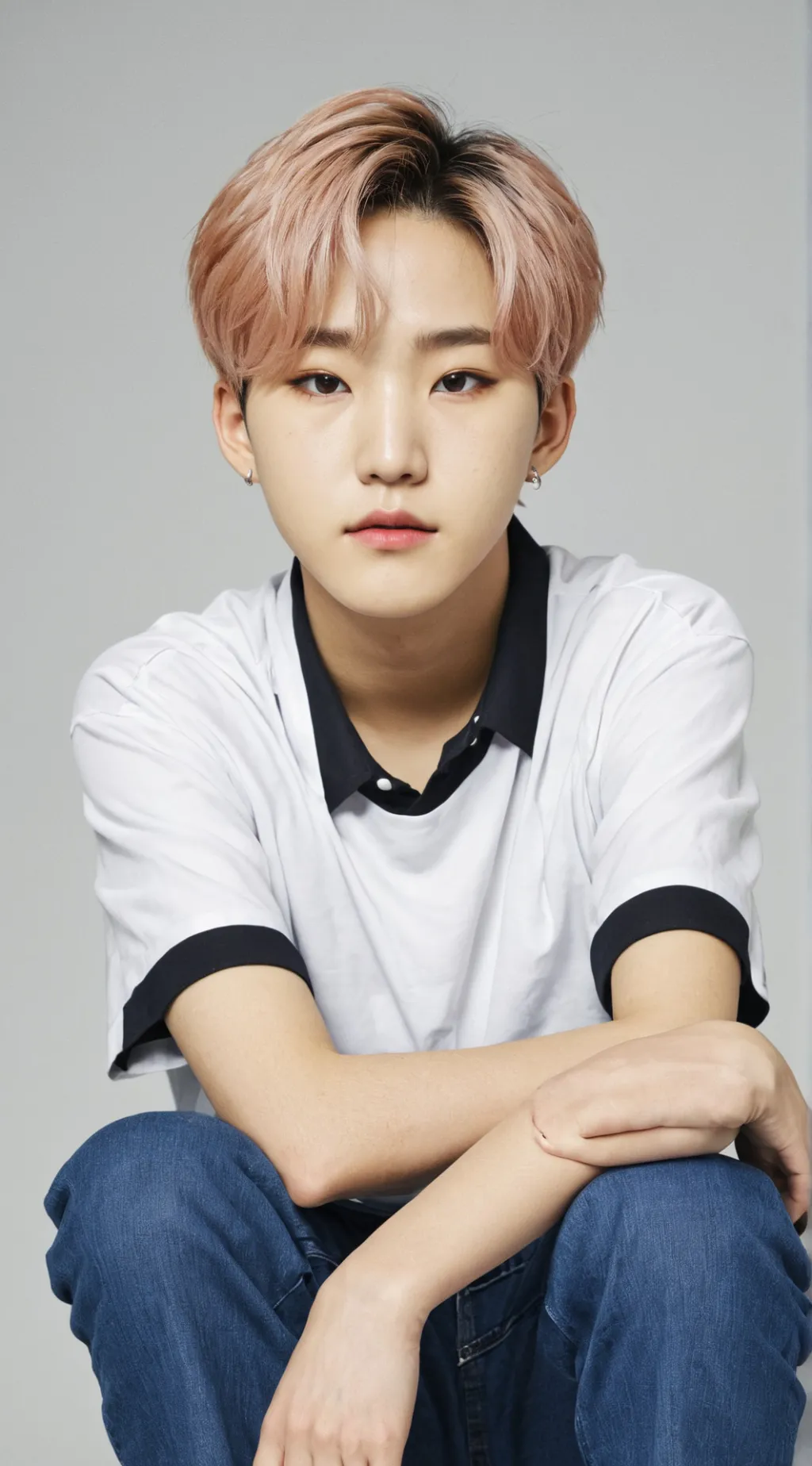 ai character:  mean hoshi background