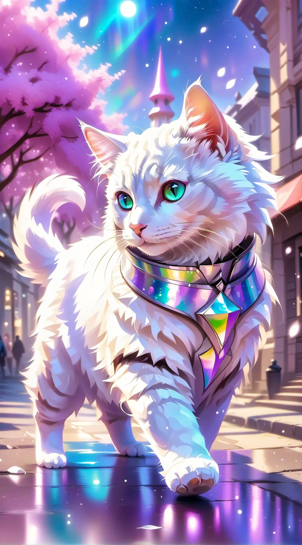 ai character: Cat life background