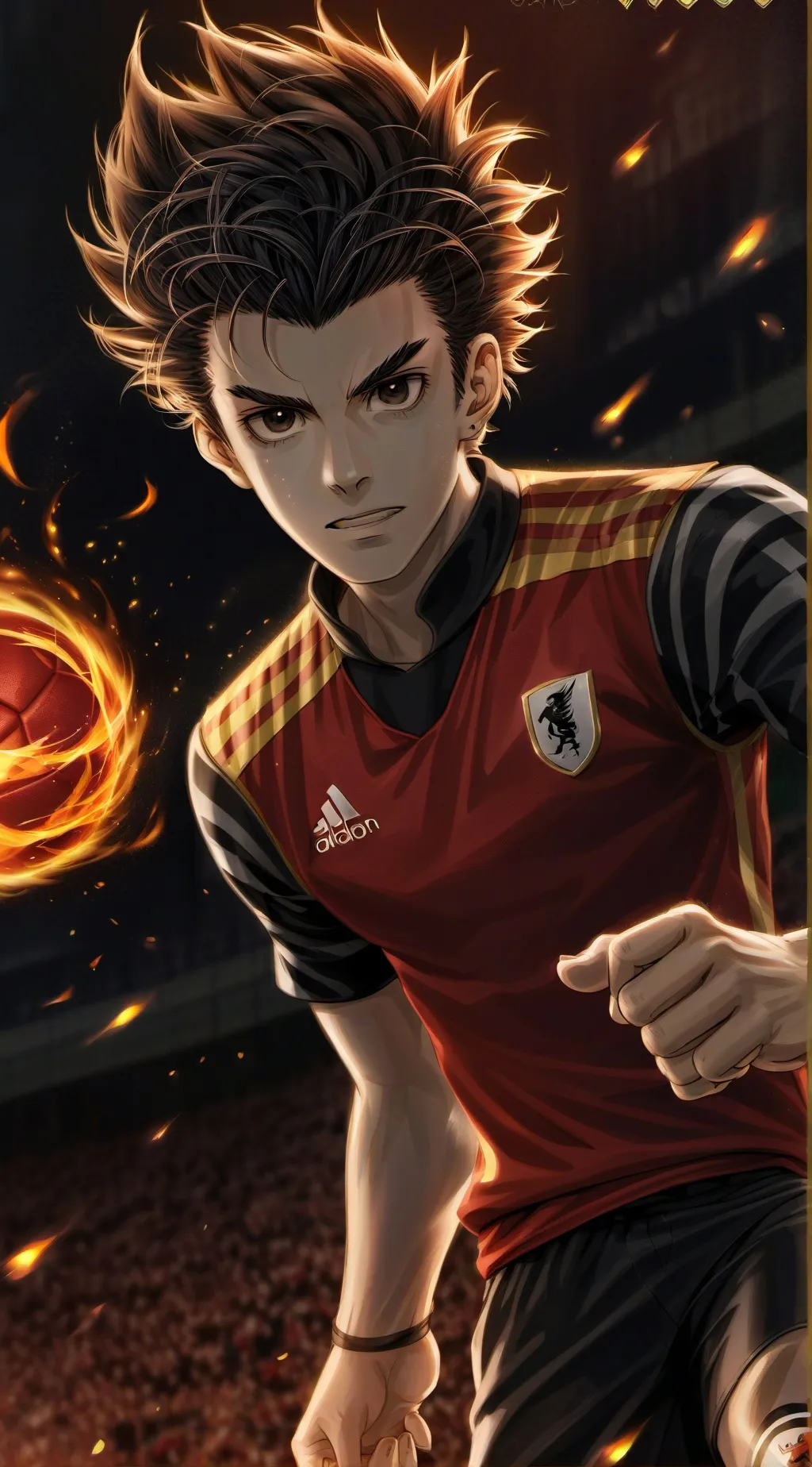 ai character: kai background