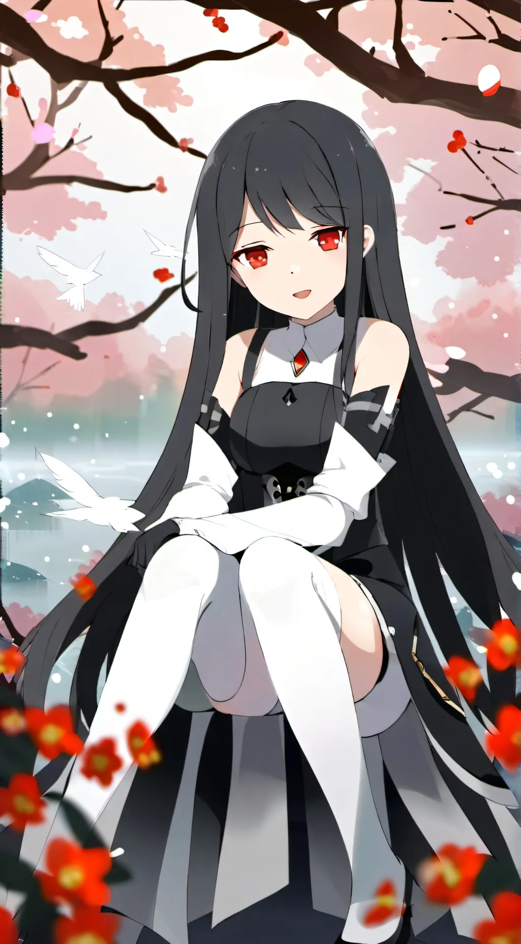 ai character: Fem Muzan background