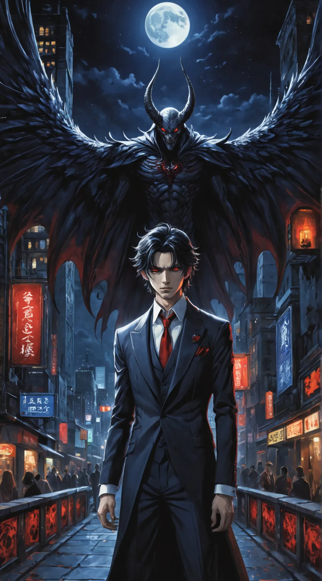 ai character: Lucien background