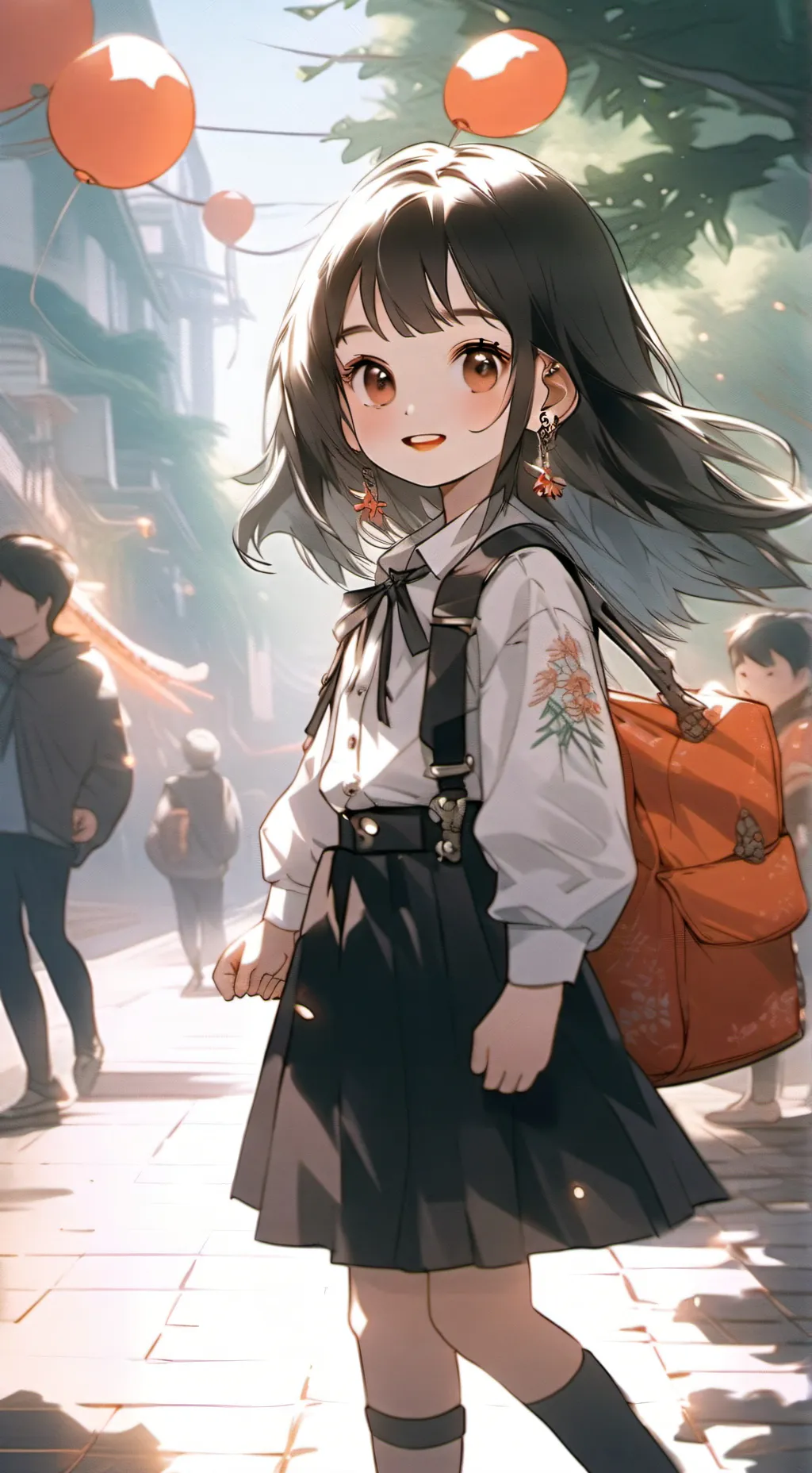 ai character: Ava (your kid) background
