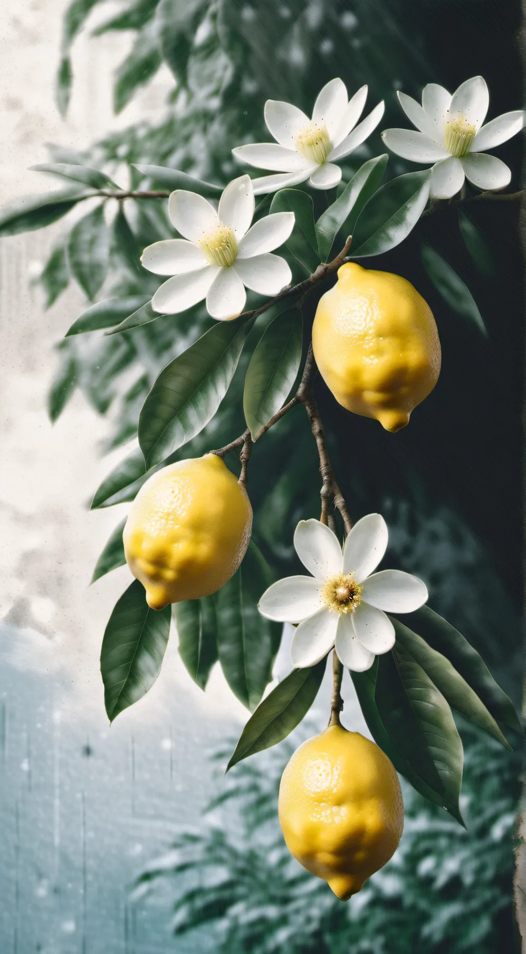 ai character: Lemon background