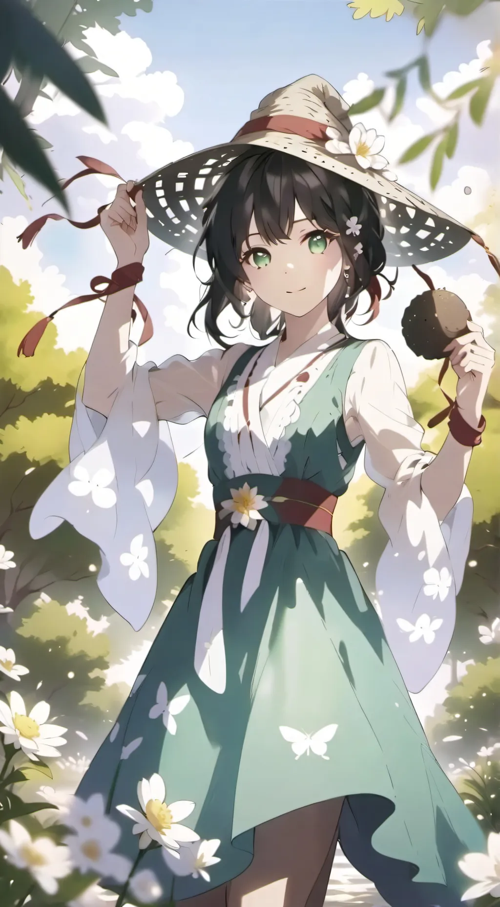 ai character: Ariana  background