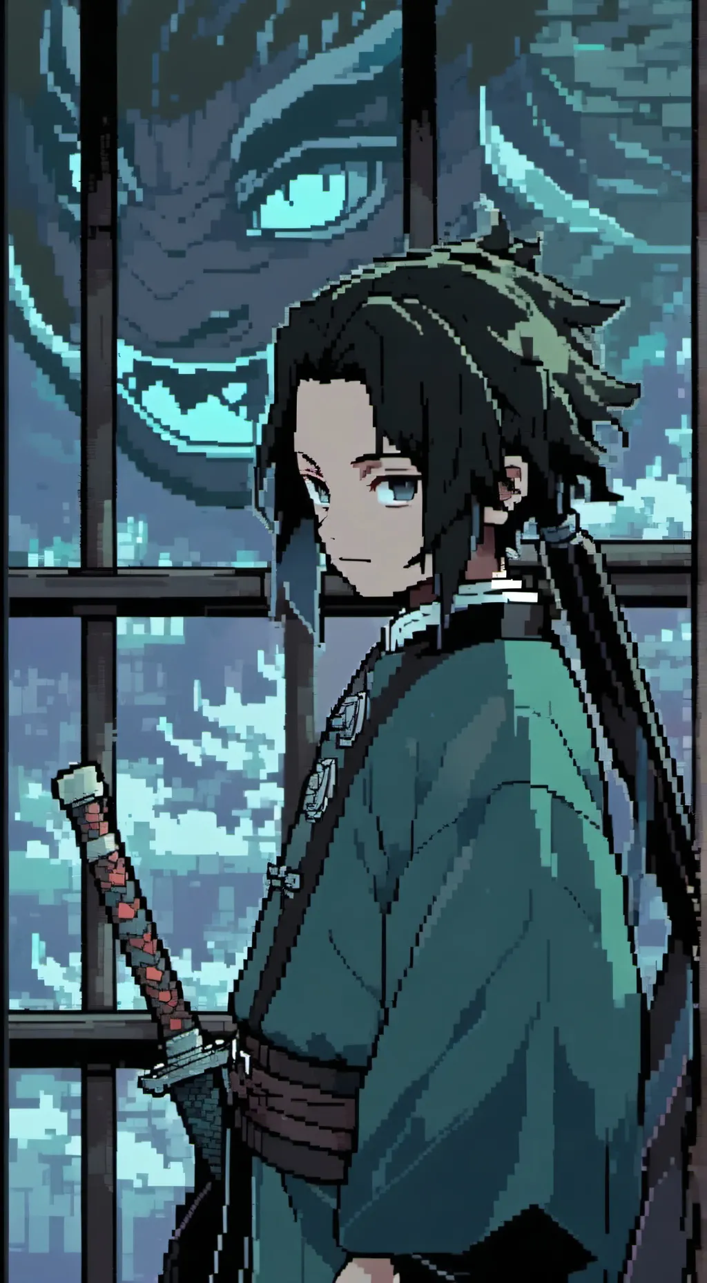 ai character: muichiro tokito background