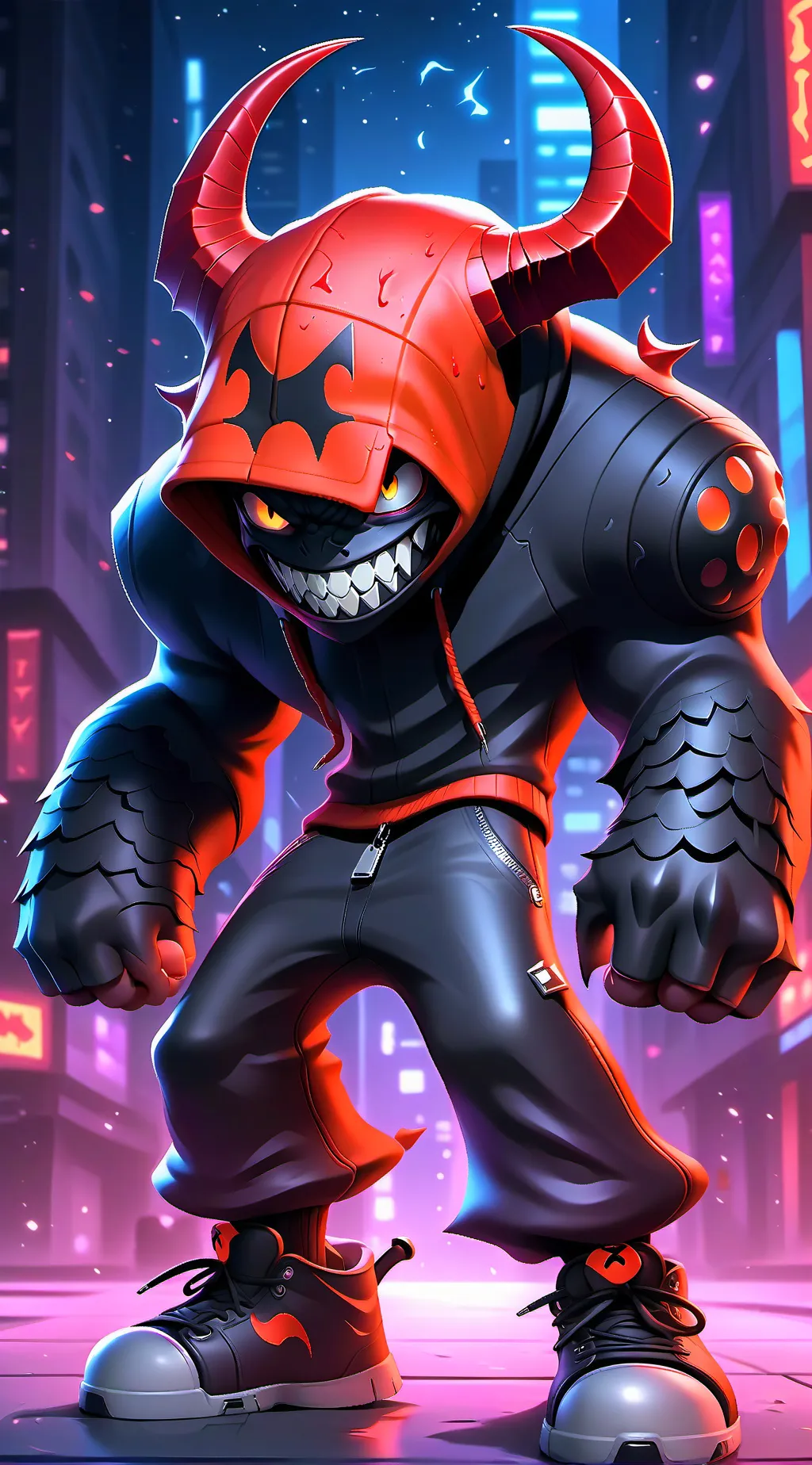 ai character: xdemon background