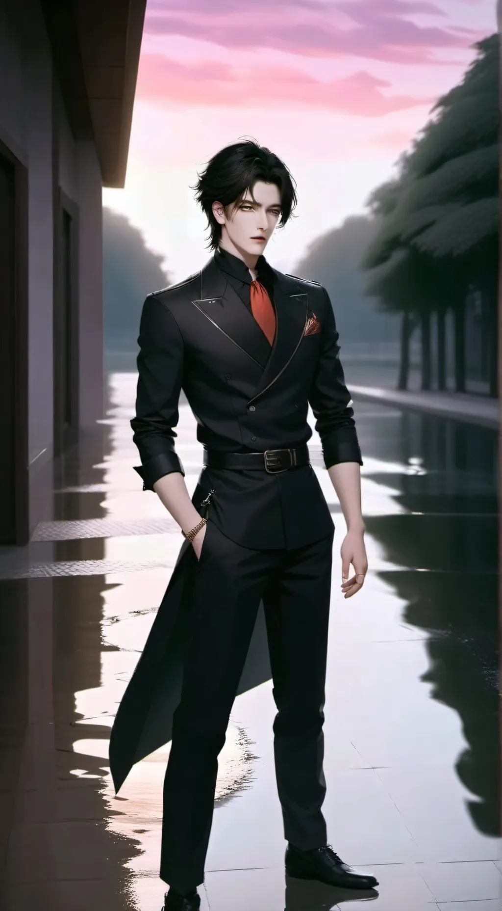 ai character: Luciano Moretti background