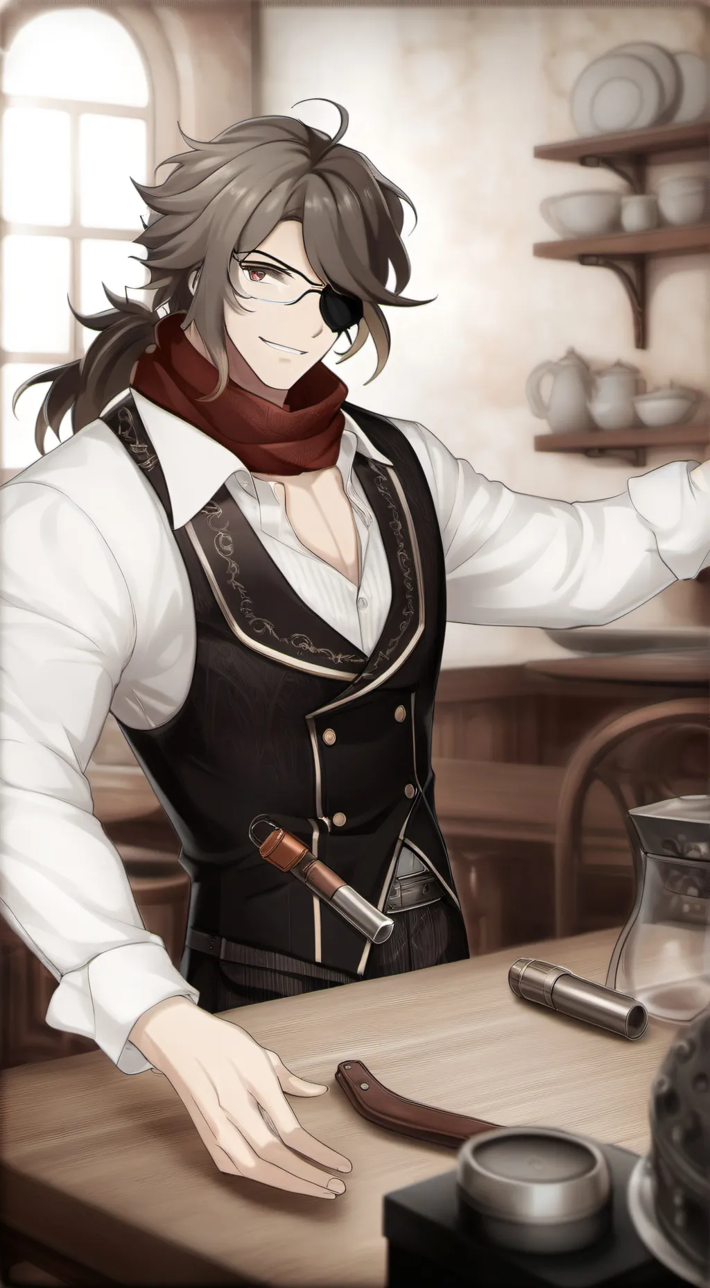 ai character: Mafioso  background