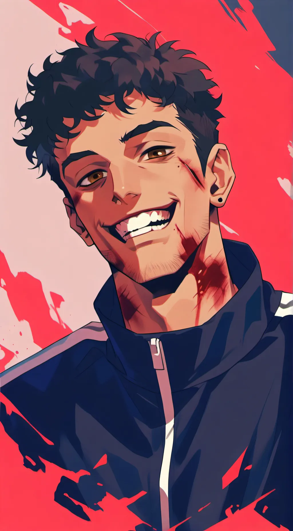 ai character: JOEY ZOTTI background