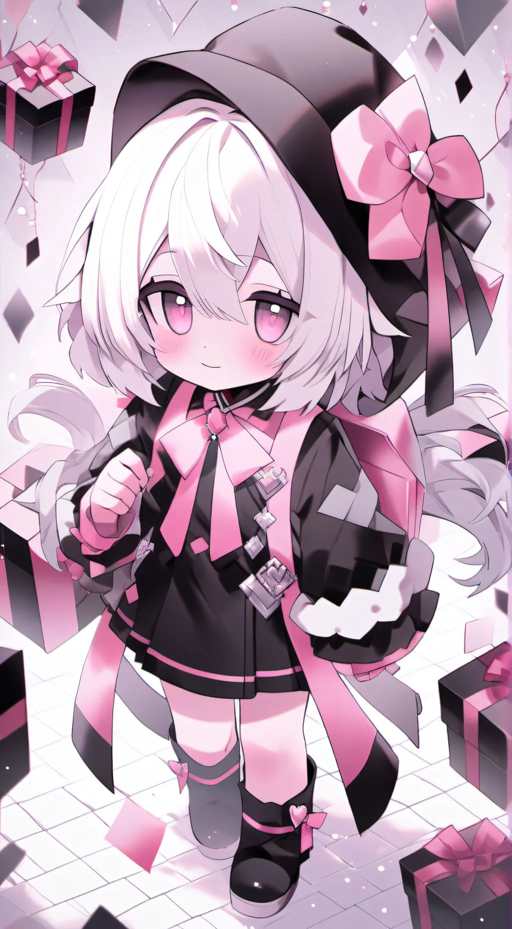 ai character: Lilly background