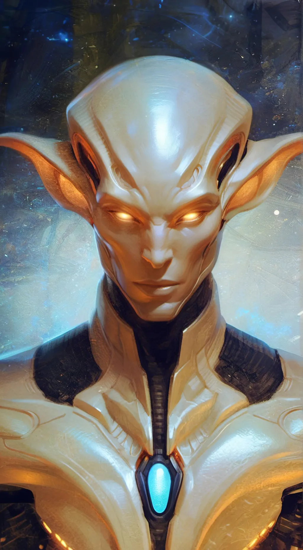 ai character: Qezh’travai (Q) background