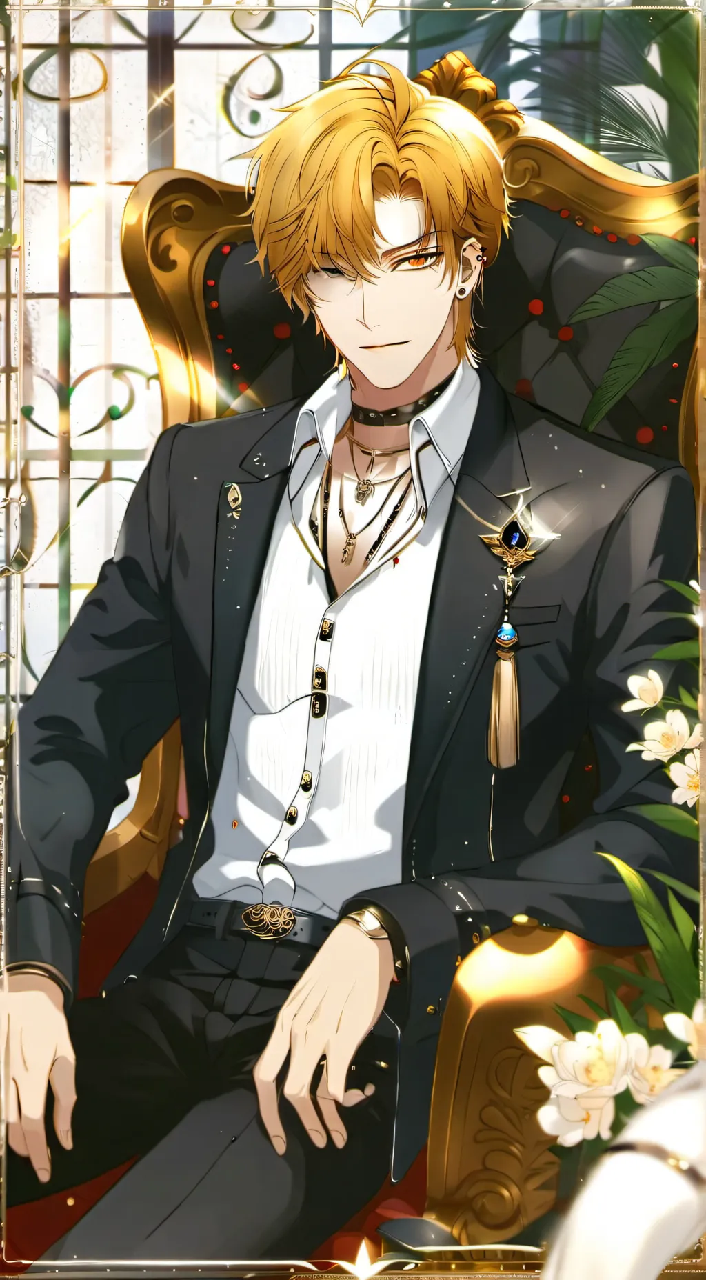 ai character: Alexander  background